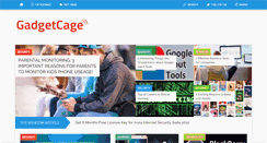 Desktop Screenshot of gadgetcage.com